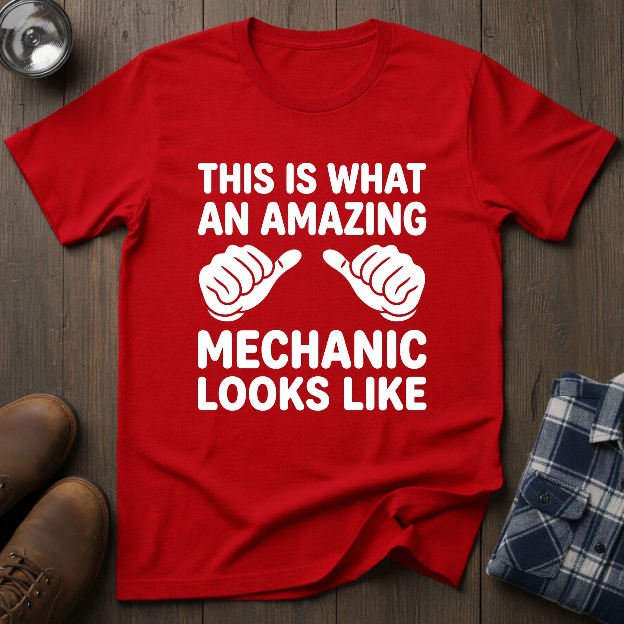 Amazing Mechanic, mechanic T-shirt