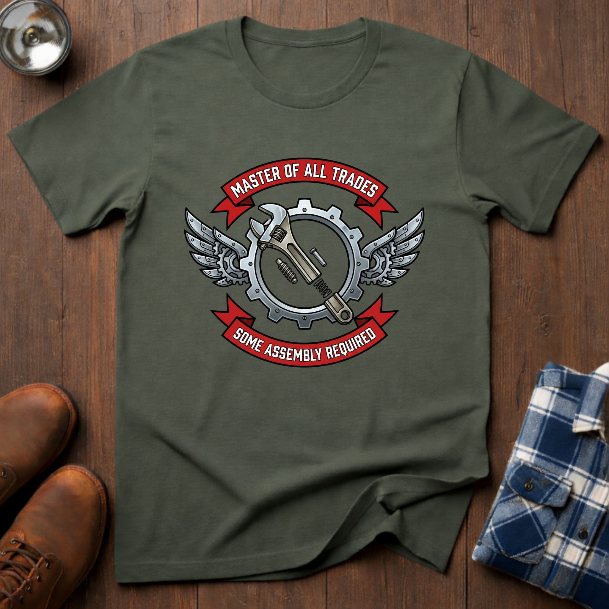 Master of all Trades, tradesman T-shirt