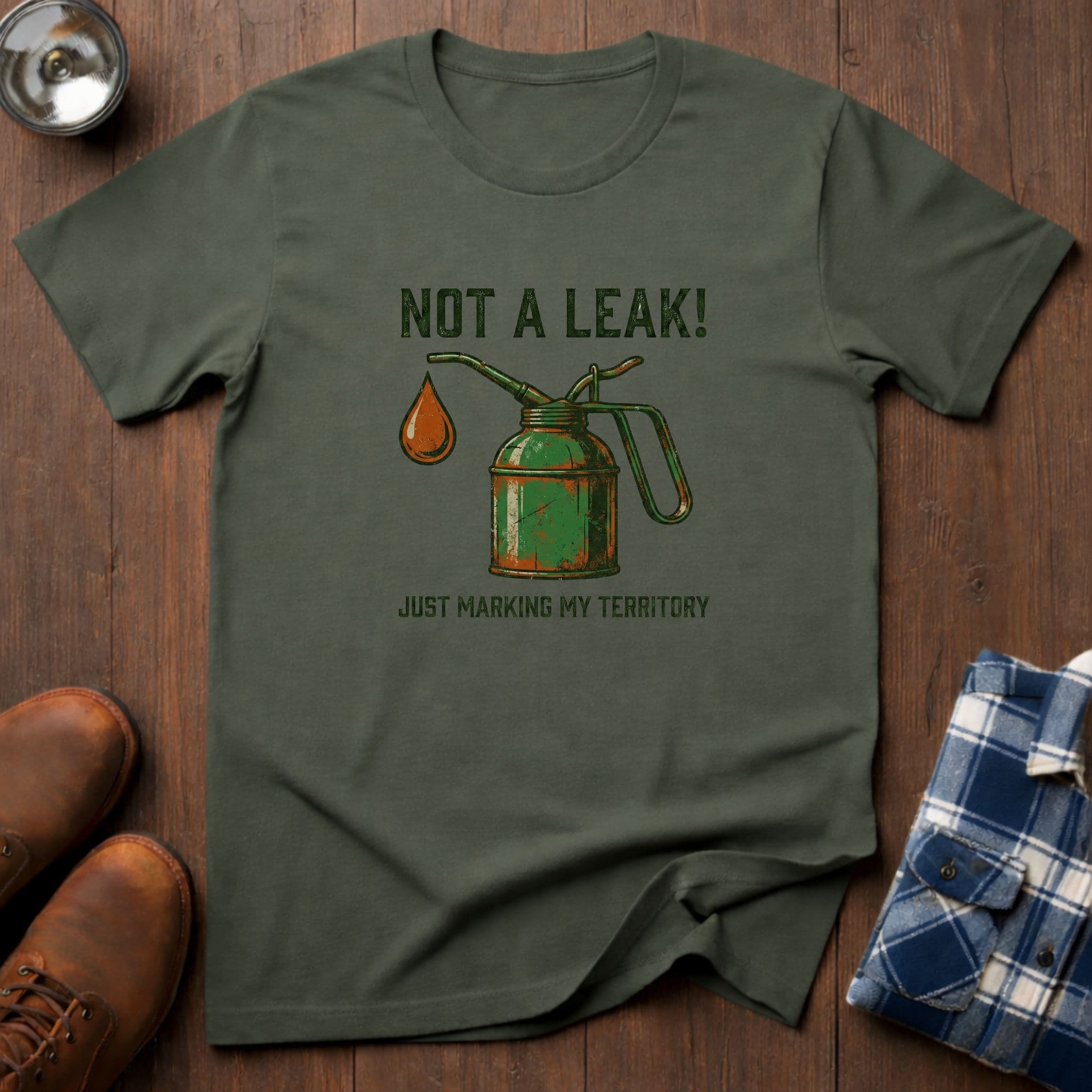 Not a Leak, funny mechanic T-shirt
