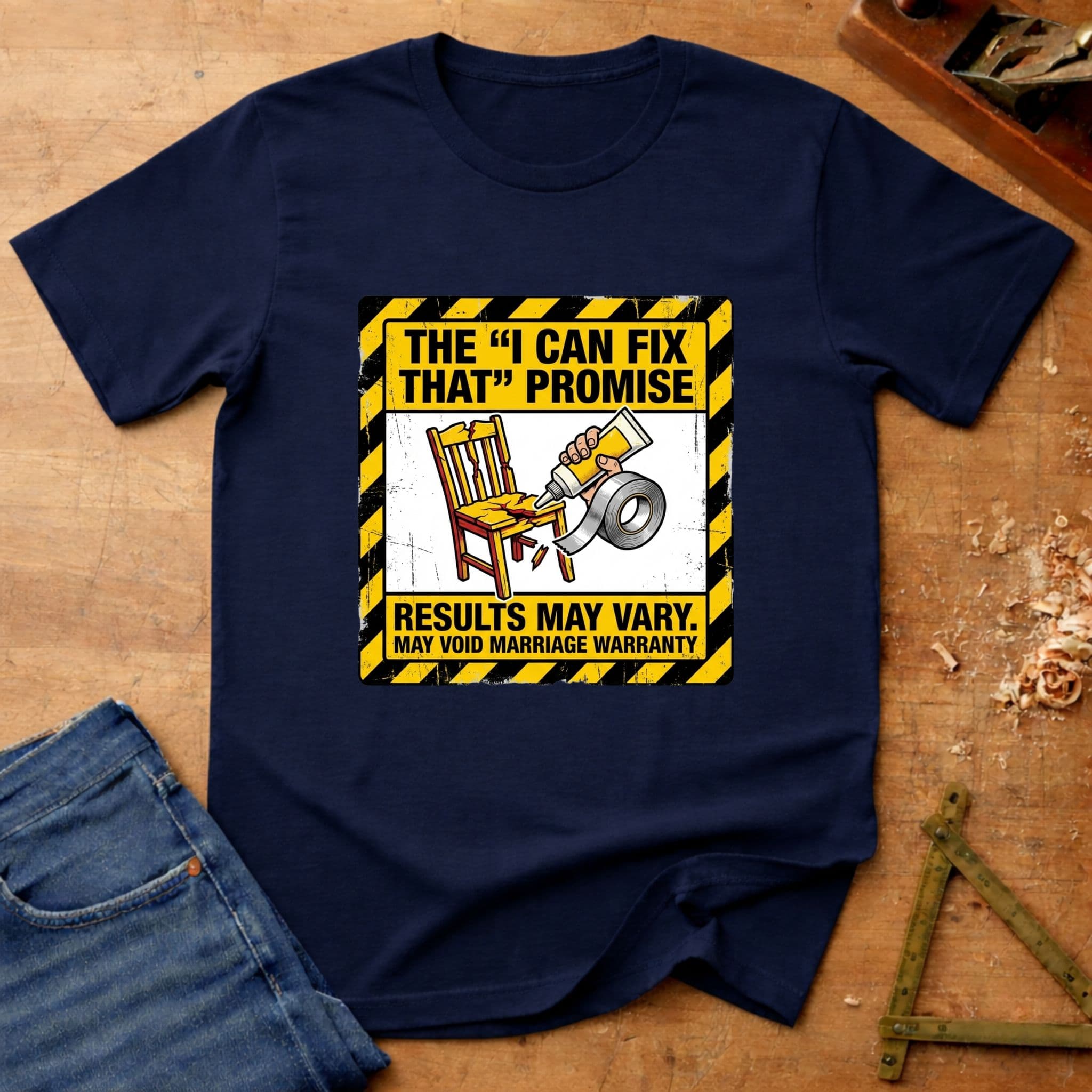I Can Fix That, funny handyman T-shirt