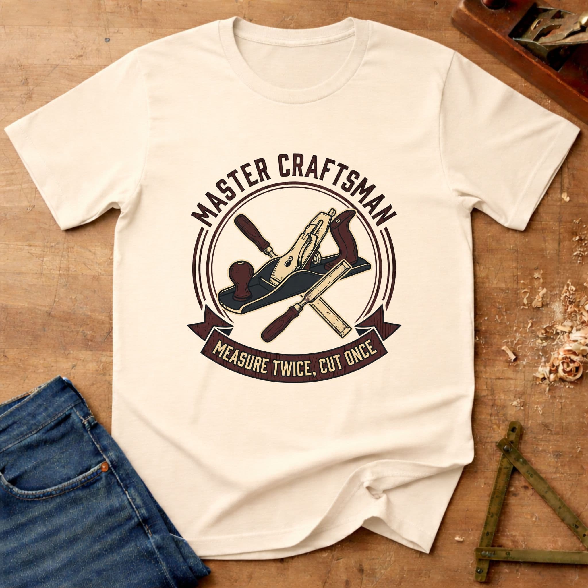 Master Craftsman, woodworking T-shirt