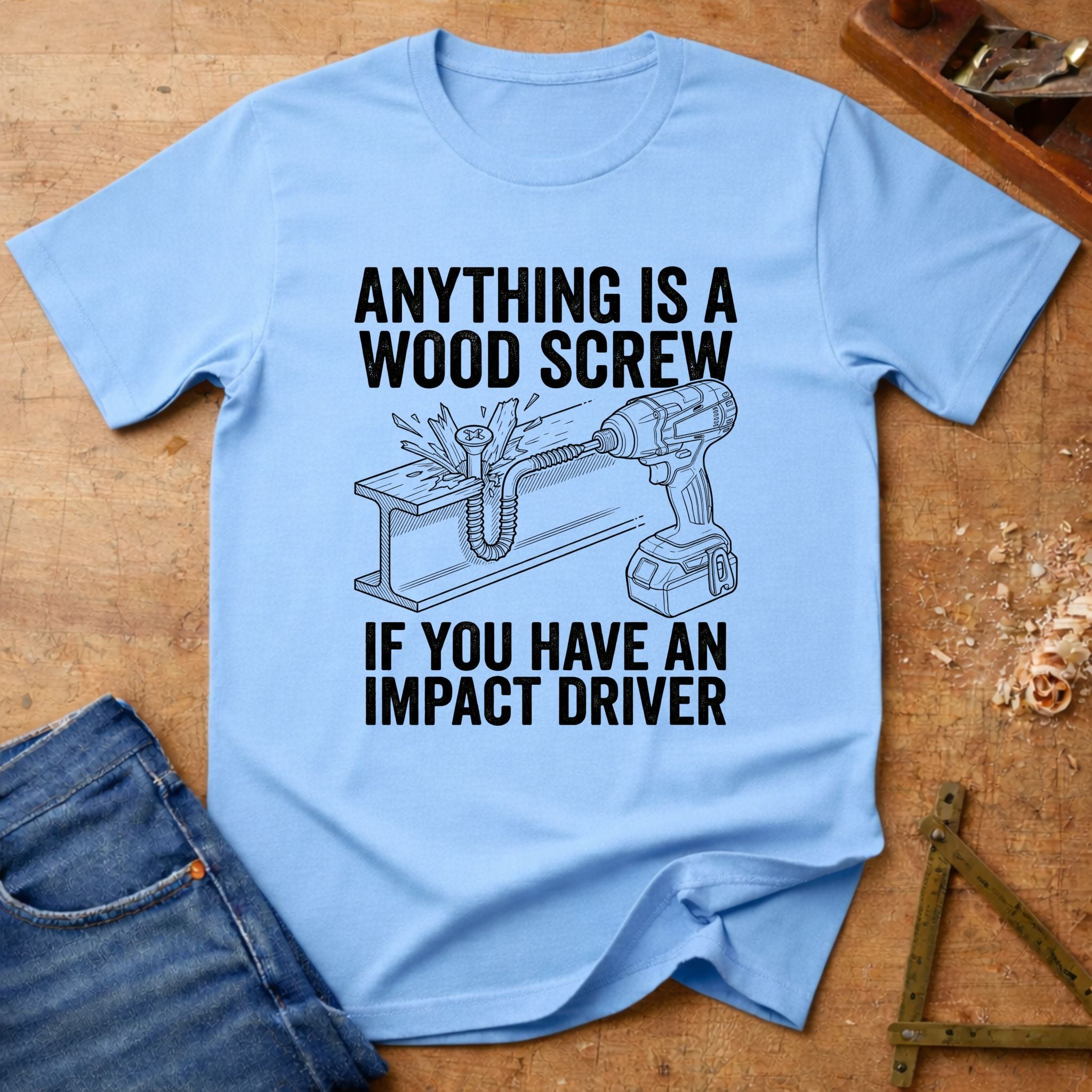 Anything is a wood screw