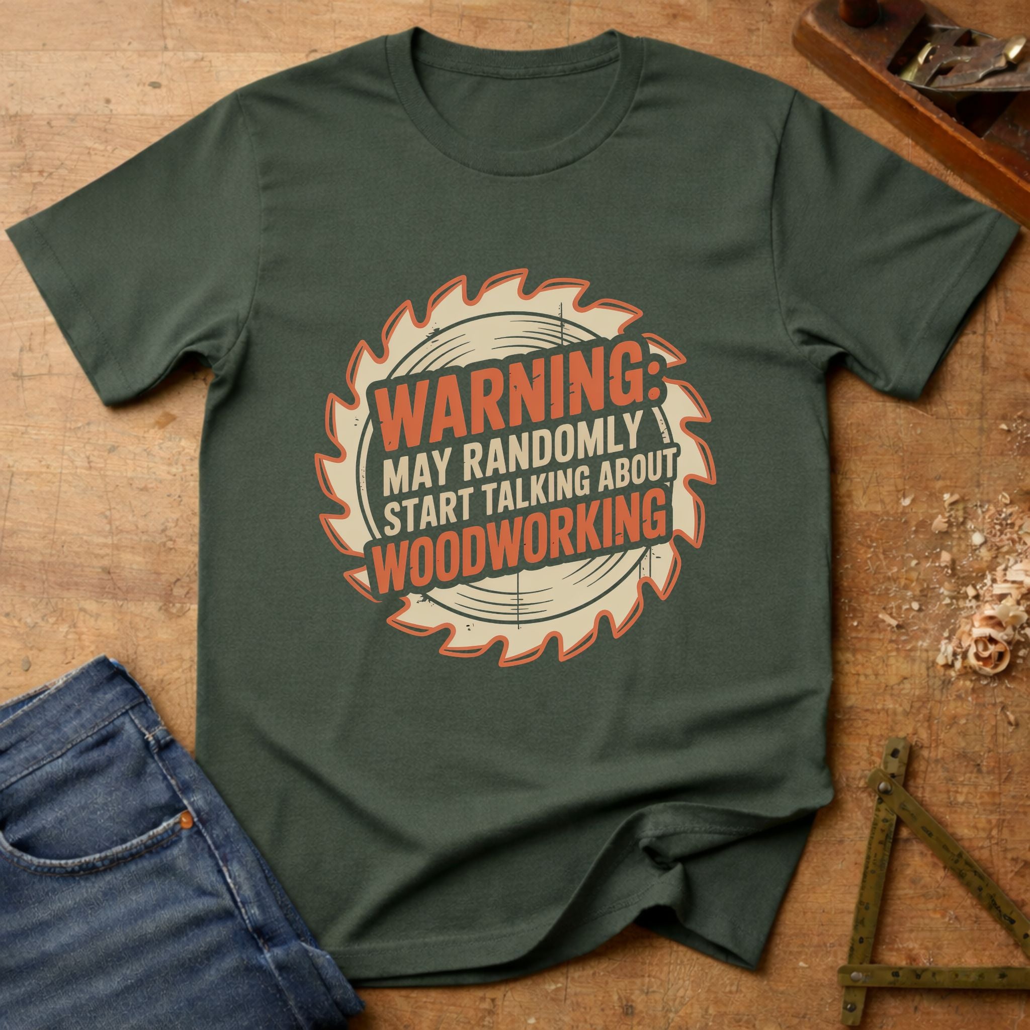 May talk about woodworking