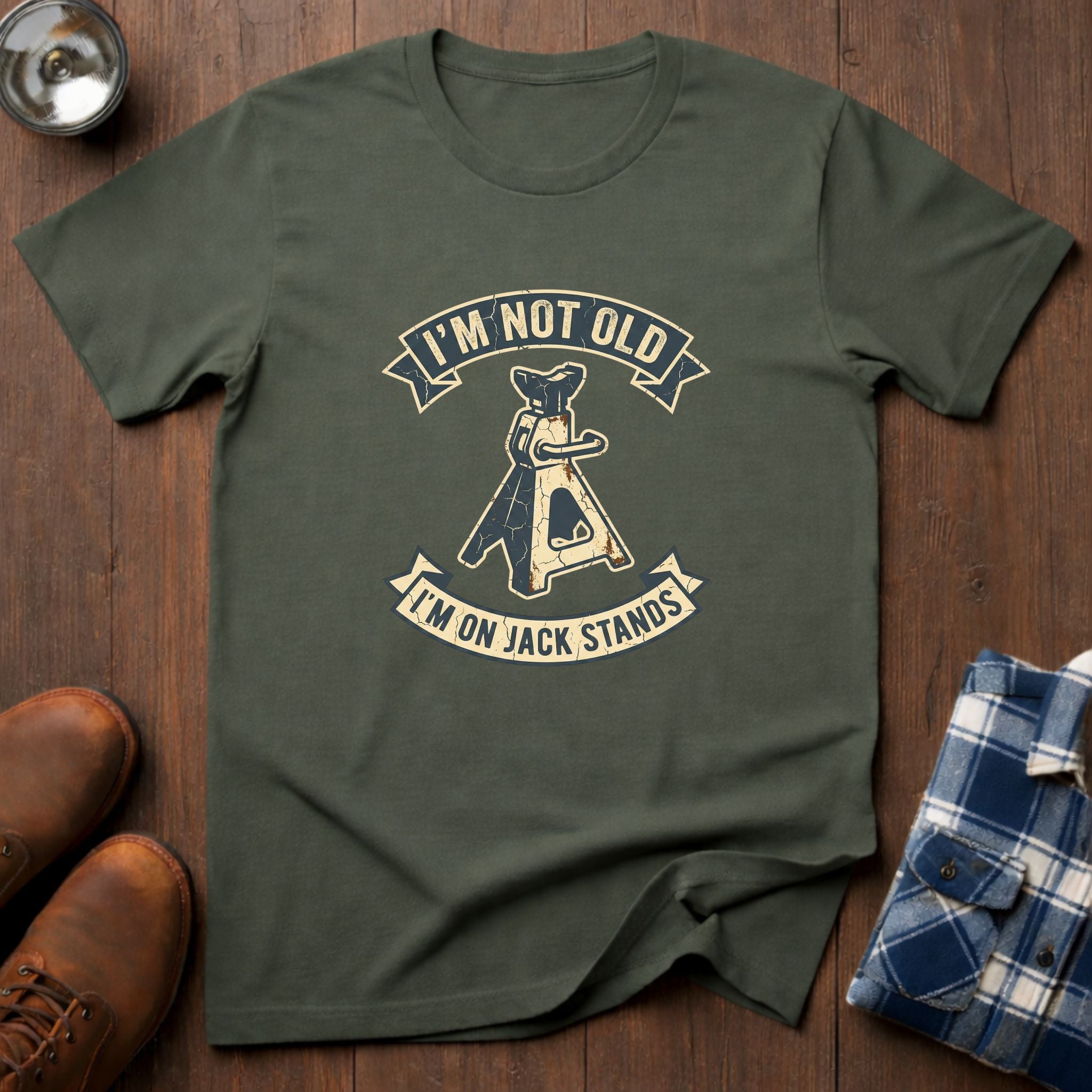 I'm not old - jack stand