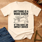 Anything is a wood screw