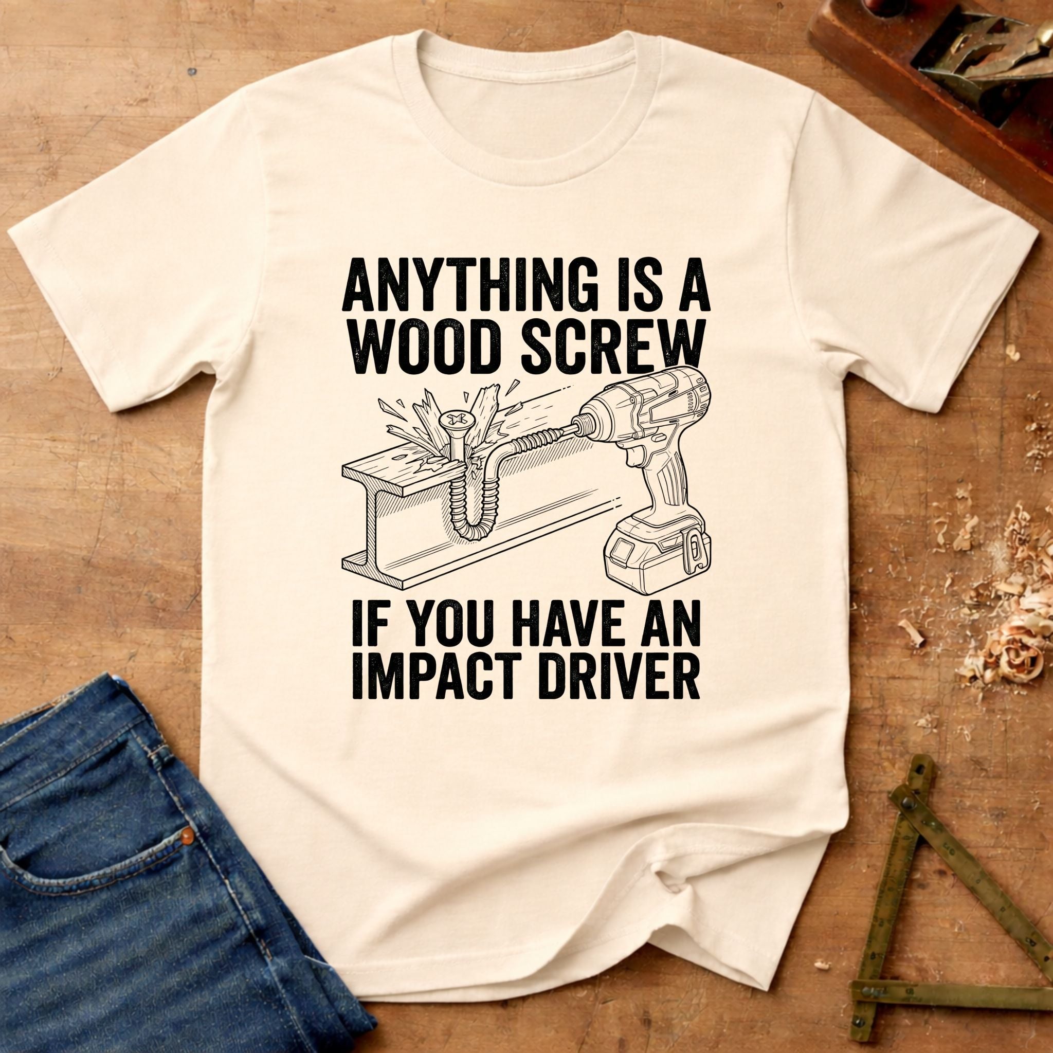 Anything is a wood screw