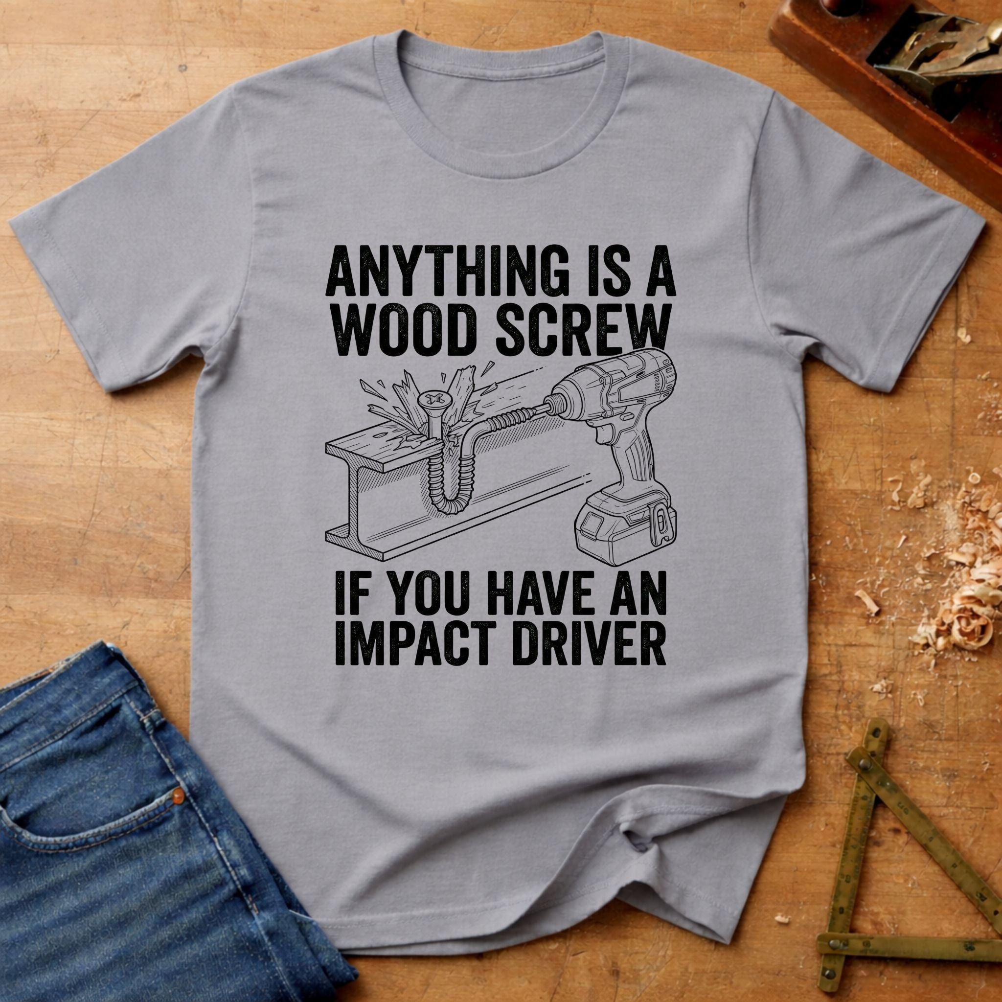 Anything is a wood screw