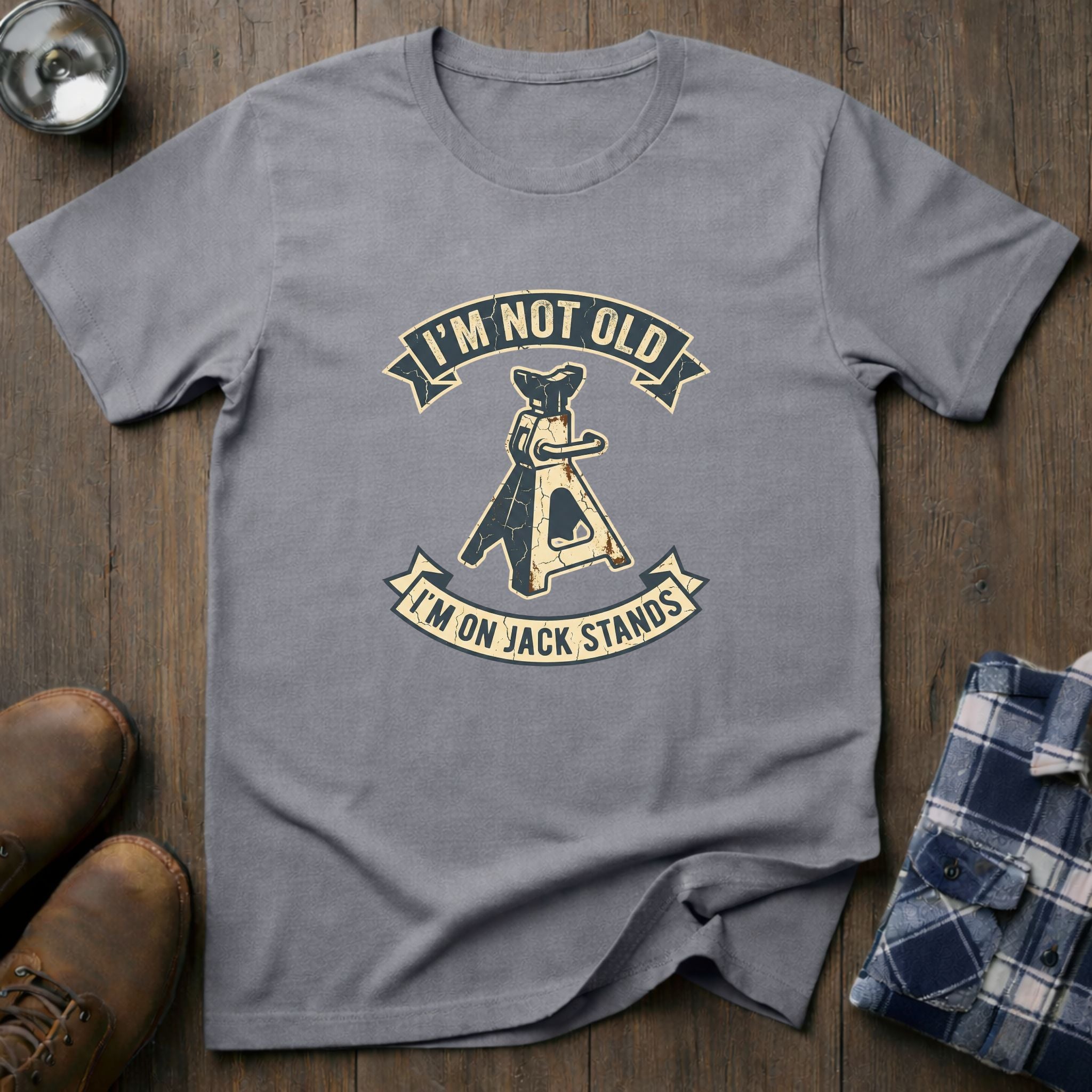 I'm not old - jack stand