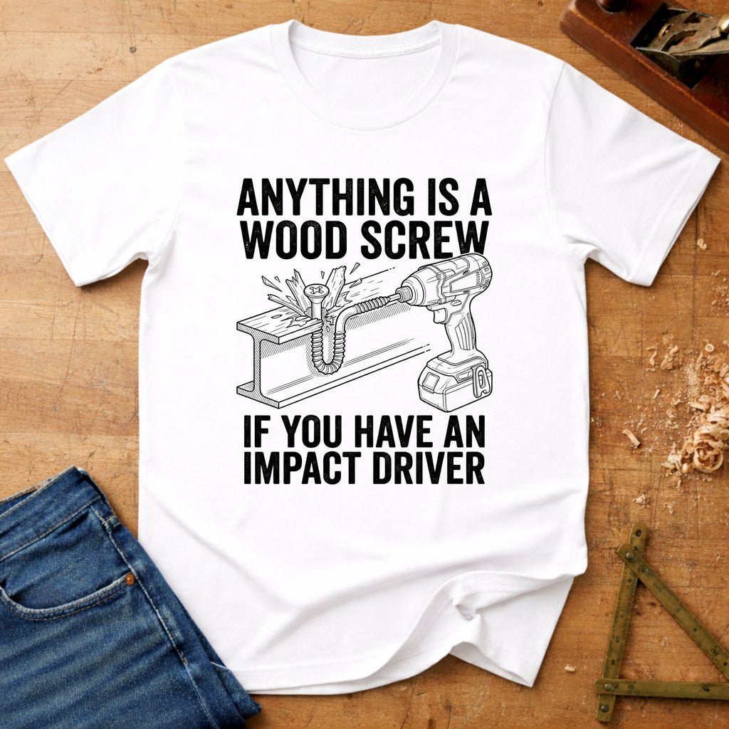 Anything is a wood screw
