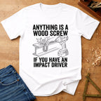 Anything is a wood screw