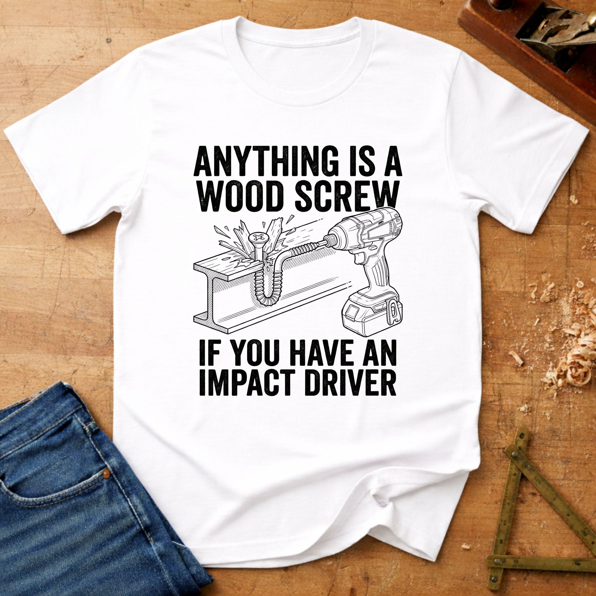 Anything is a wood screw