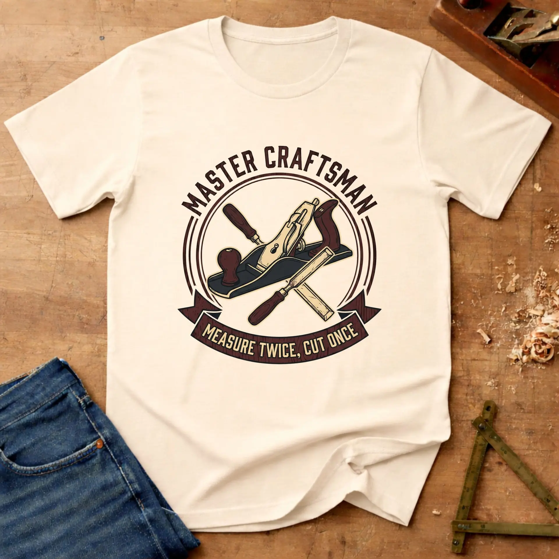 Master Craftsman, woodworking T-shirt